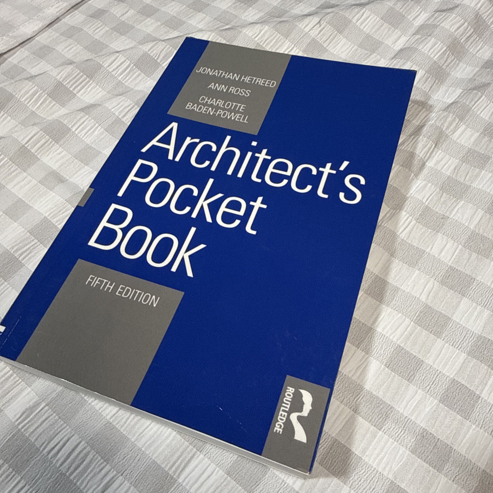 Architect’s Pocket Book Fifth Edition – Hetreed, Jonathan – New