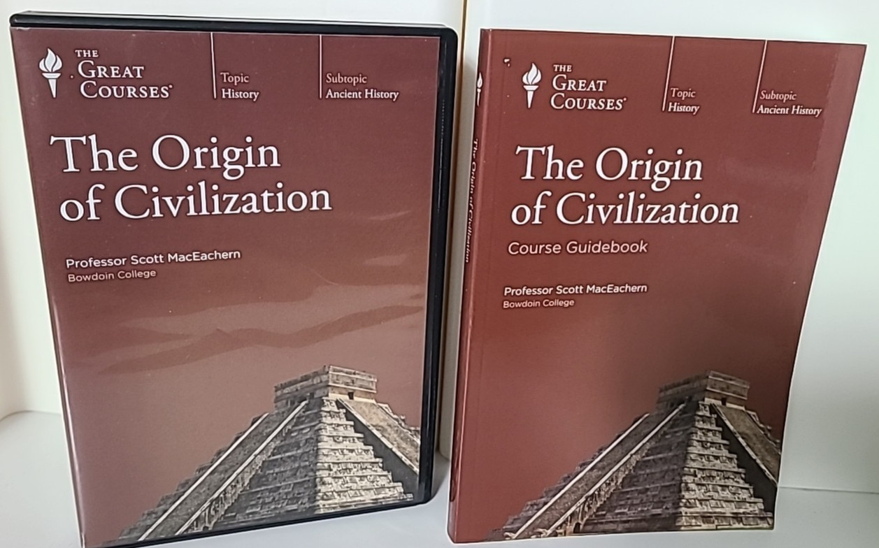 Great Courses complete sets [DVDs & Course Guidebooks] Various Topics OPENED