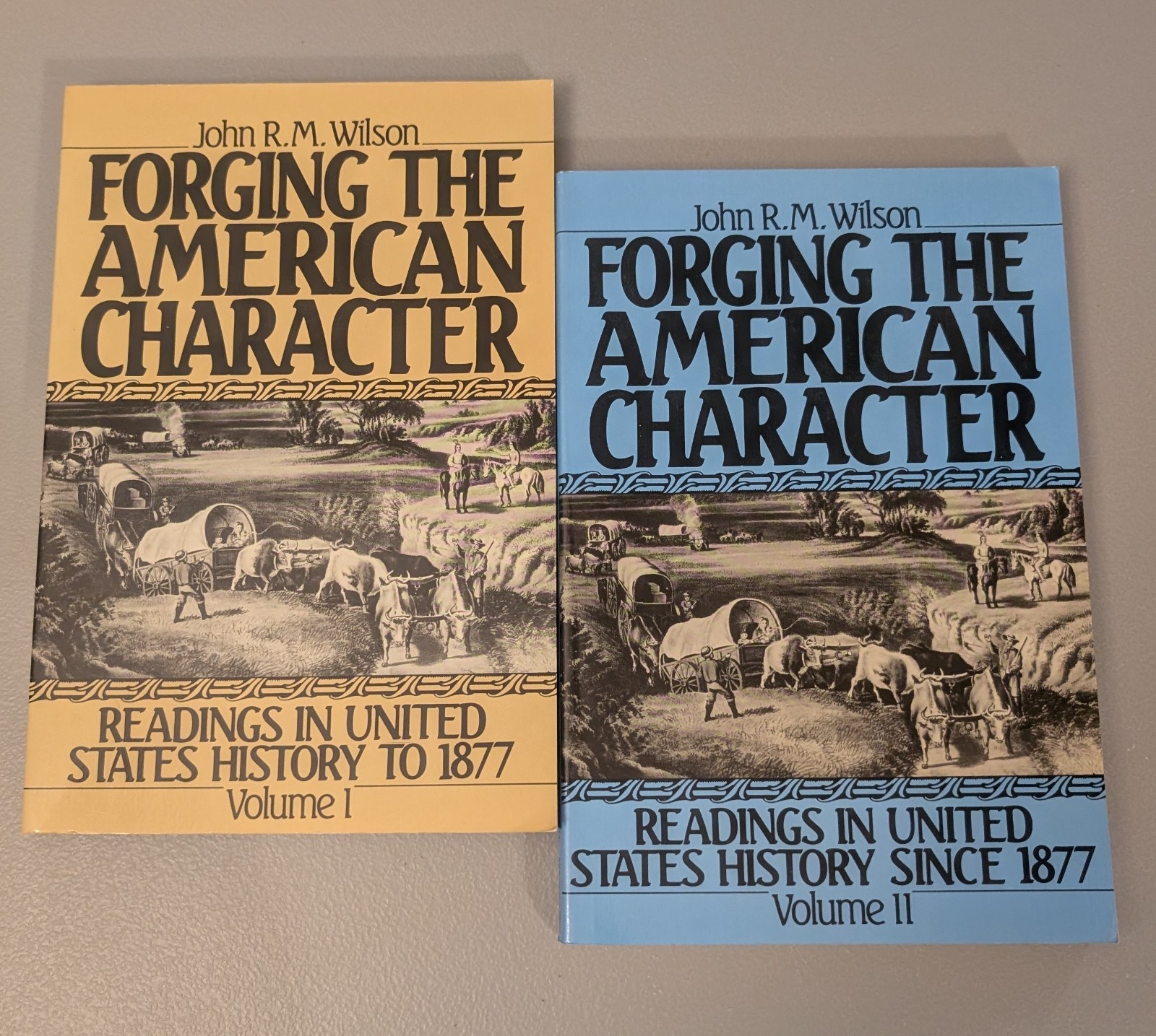 Forging the American Character – Vol 1 + 2 – Readings in United States History