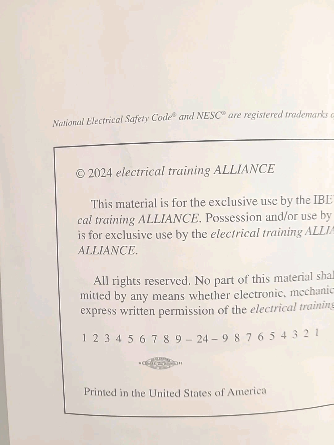 IBEW ELECTRICIAN TRAINING 2024 – RIGGING for the ELECTRICAL INDUSTRY ATP