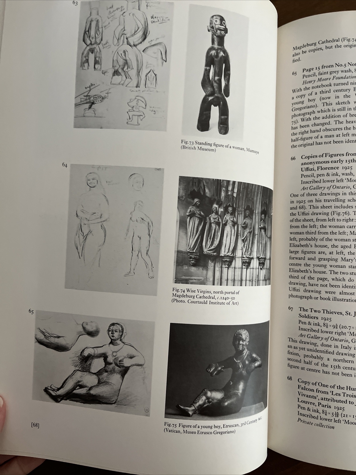 THE DRAWINGS OF HENRY MOORE 1977 TATE GALLERY AGO WILKINSON ART