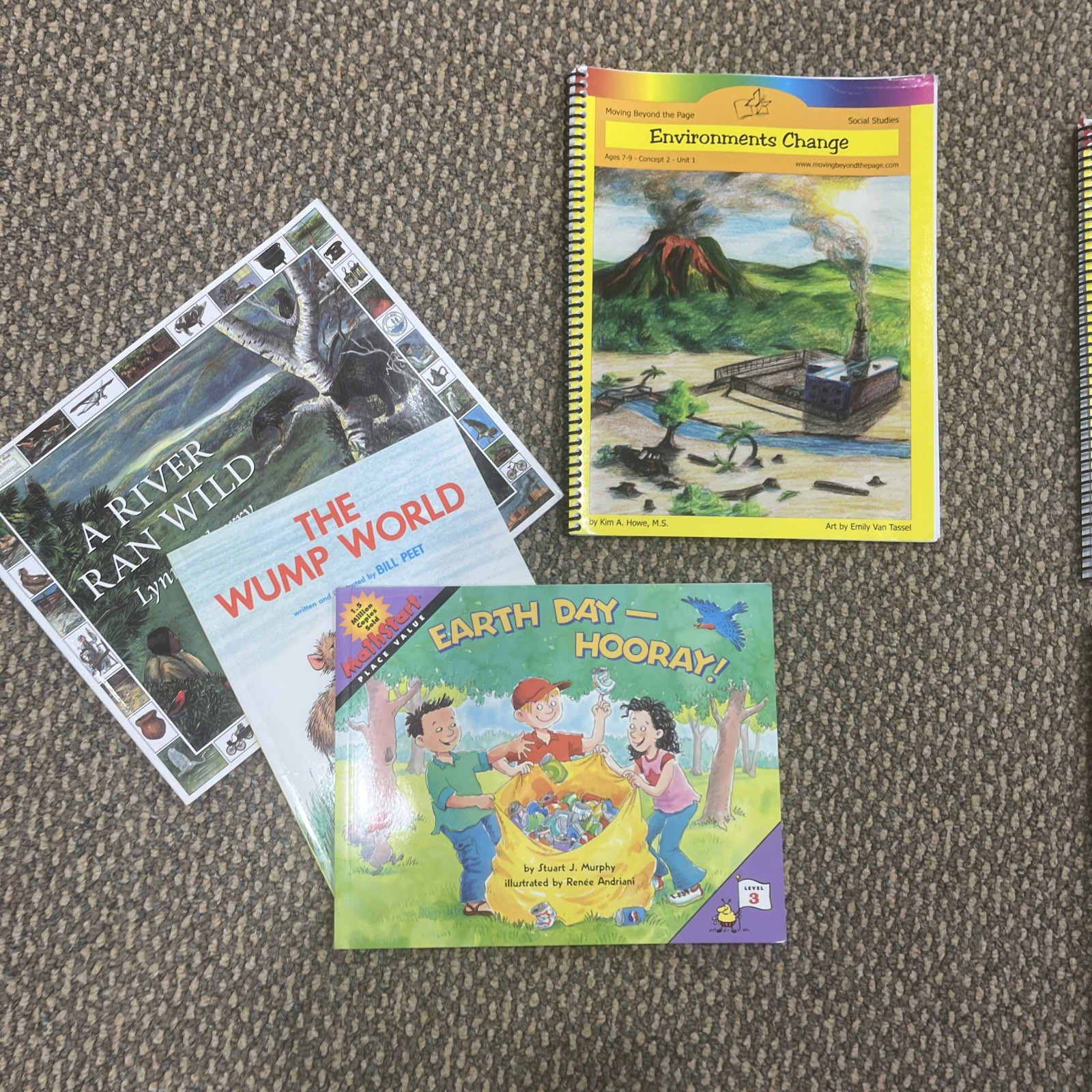 Moving Beyond the Page Unit Study Curriculum 7-9 LOT 30 Books 9 WB 21 readers