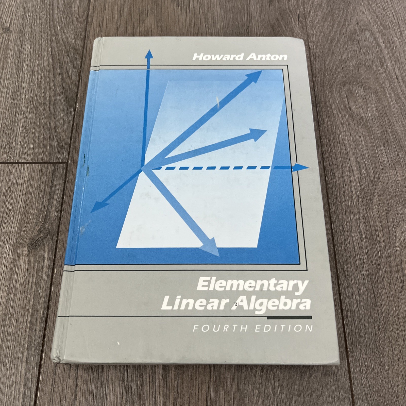 Elementary Linear Algebra by Howard Anton (1984, Hardcover)