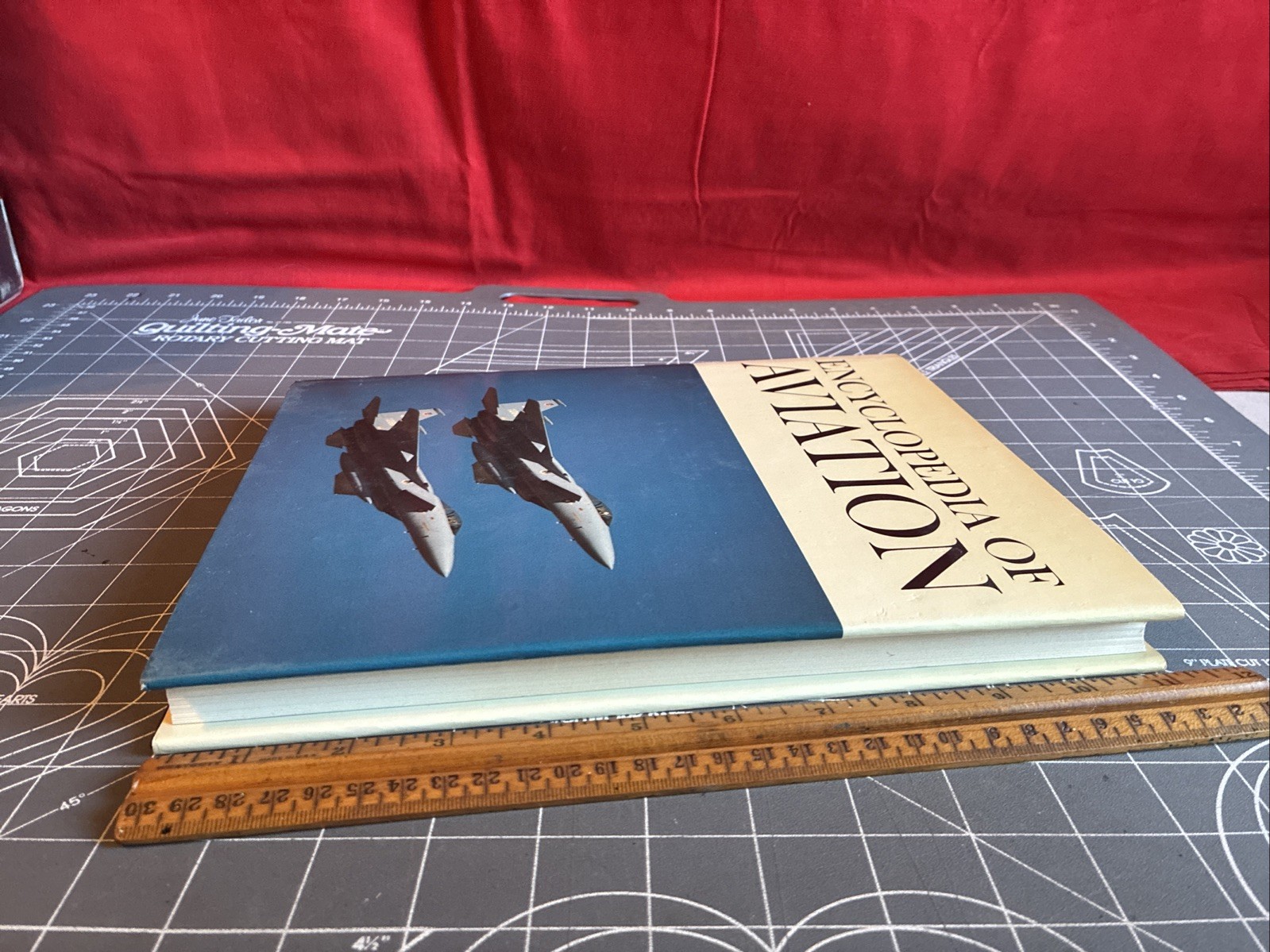 Vintage 1977 Encyclopedia Of Aviation Charles Scribner’s Sons Hardcover Book