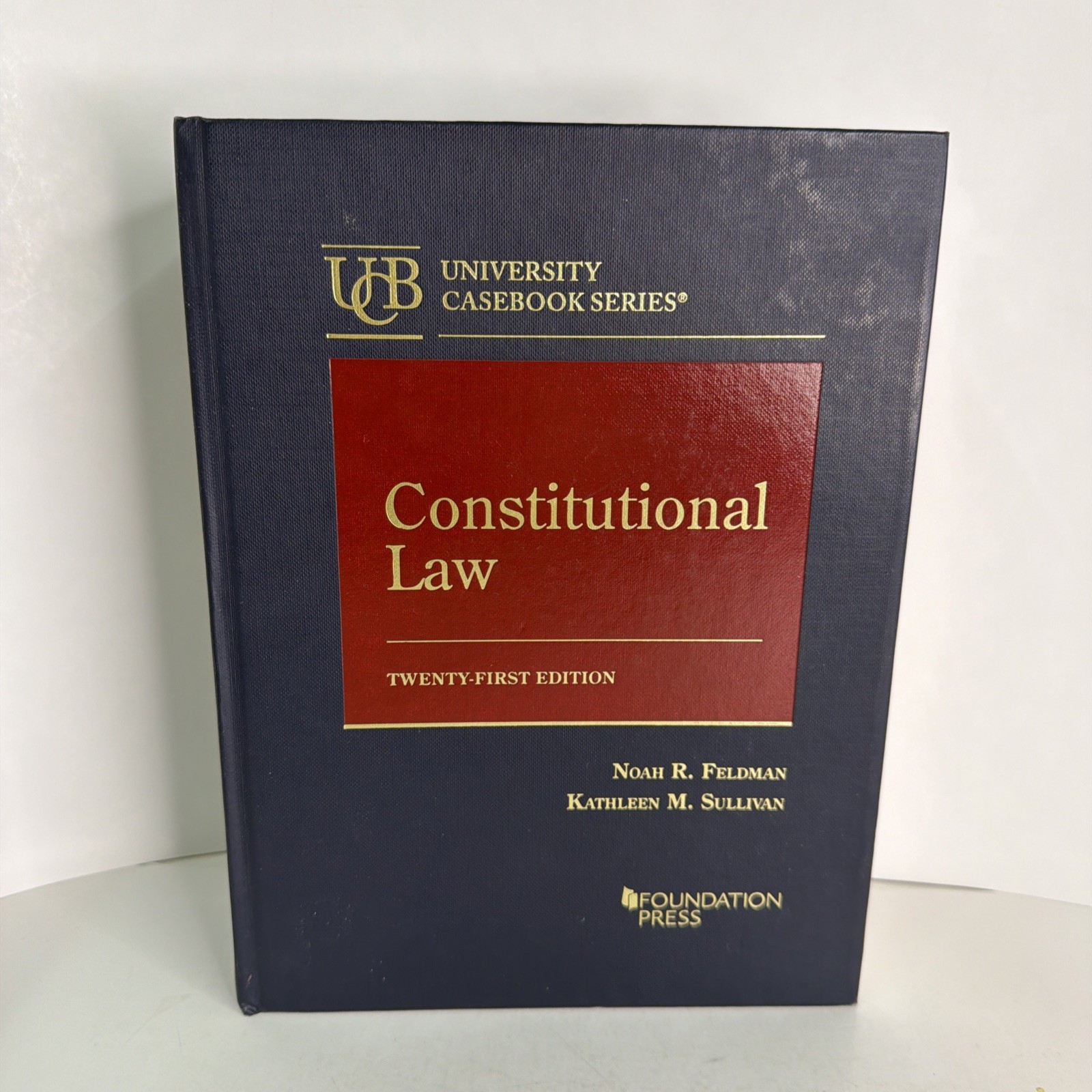 UCB Constitutional Law Twenty-First Edition Hardcover Book Noah Feldman