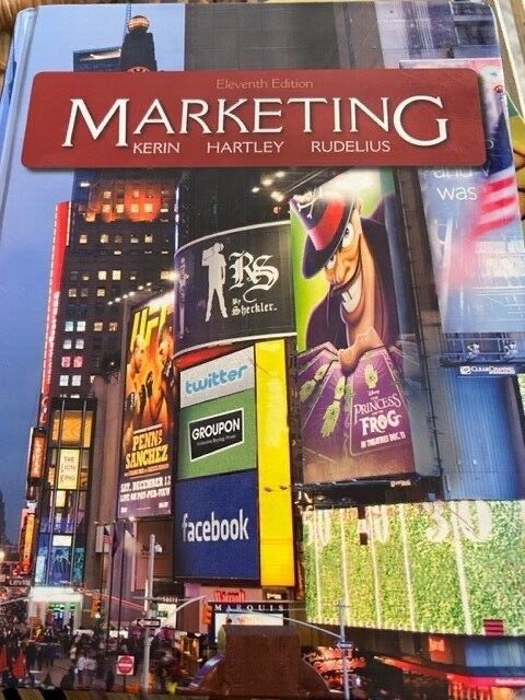 Marketing 11th ed. by Kerin, Hartley, and Rudelius ISBN 9780078028892