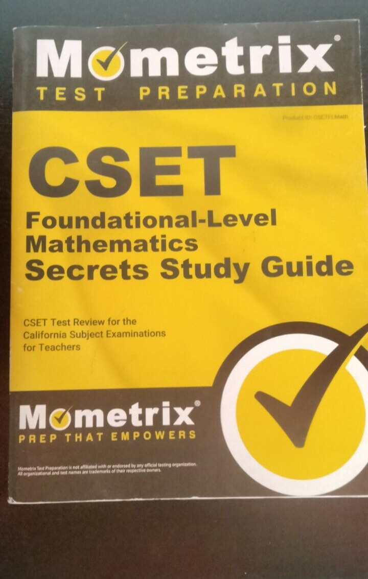 CSET Foundational-Level Mathematics Exam Secrets Study Guide