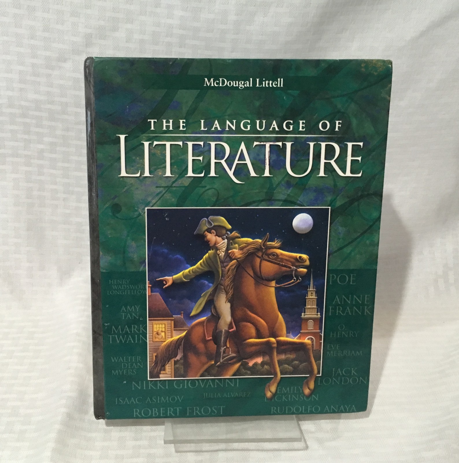 MCDOUGAL LITTELL / THE LANGUAGE OF LITERATURE / 8TH GRADE STUDENT TEXT / HC