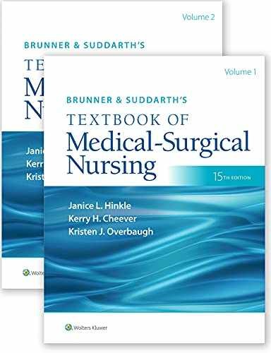 Brunner & Suddarth’s Textbook of – Hardcover, by Hinkle PhD RN – Acceptable