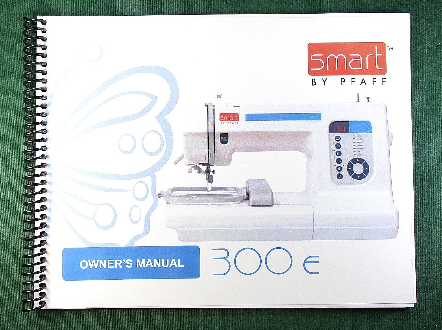 Pfaff 300E Instruction Manual: 48 pages & Protective Covers!
