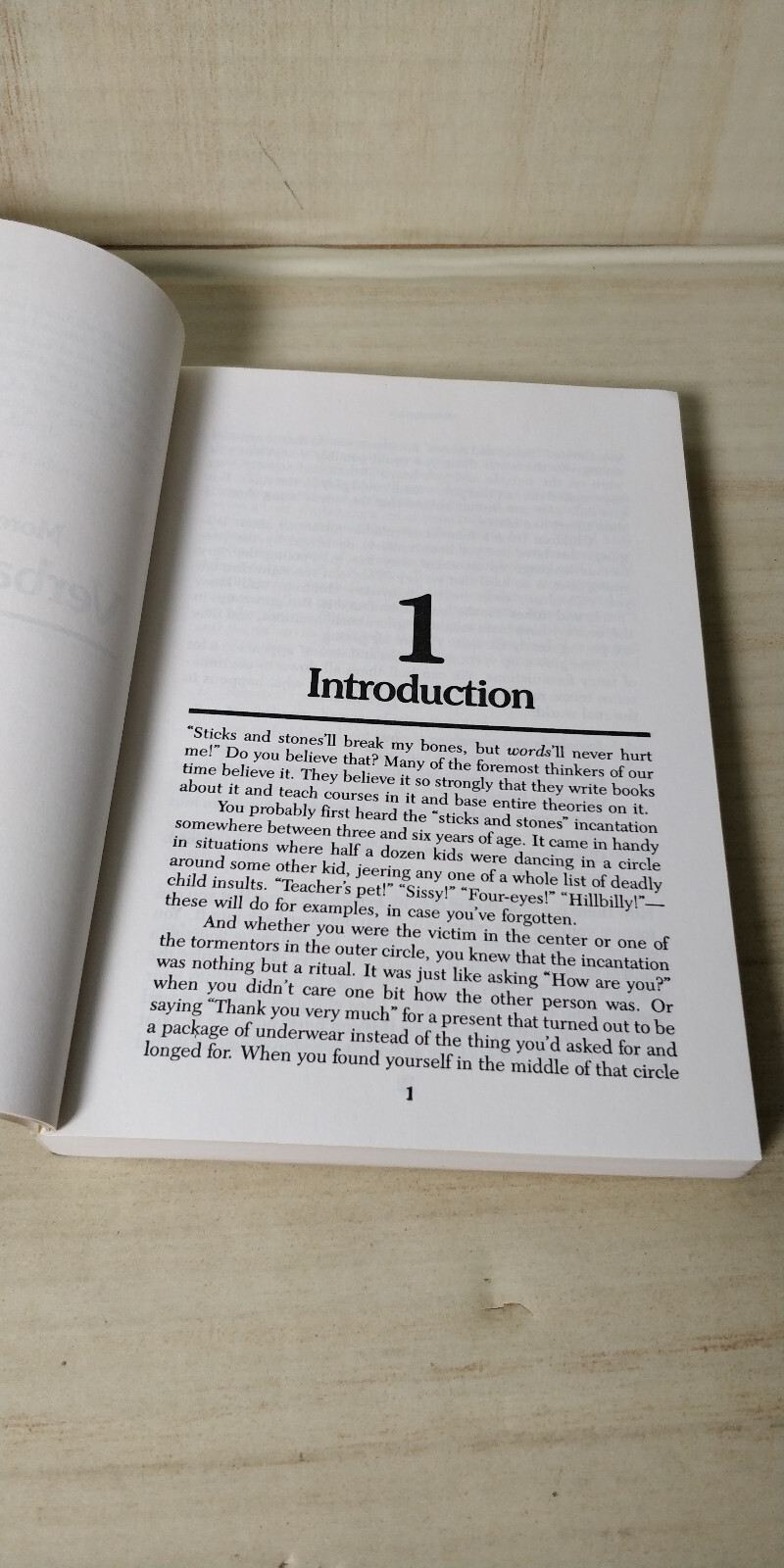 MORE ON THE GENTLE ART OF VERBAL SELF-DEFENSE By Suzette Haden Elgin