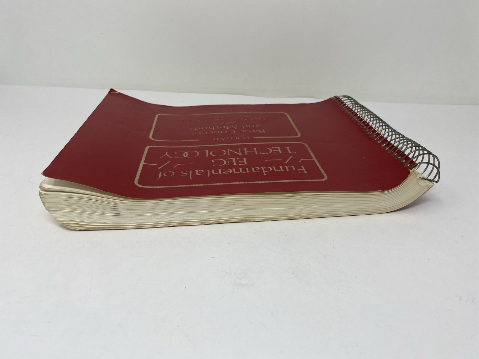 Fundamentals EEG Technology Vol 1 Tyner Spiral Bound 1985 Raven Press Lippincott