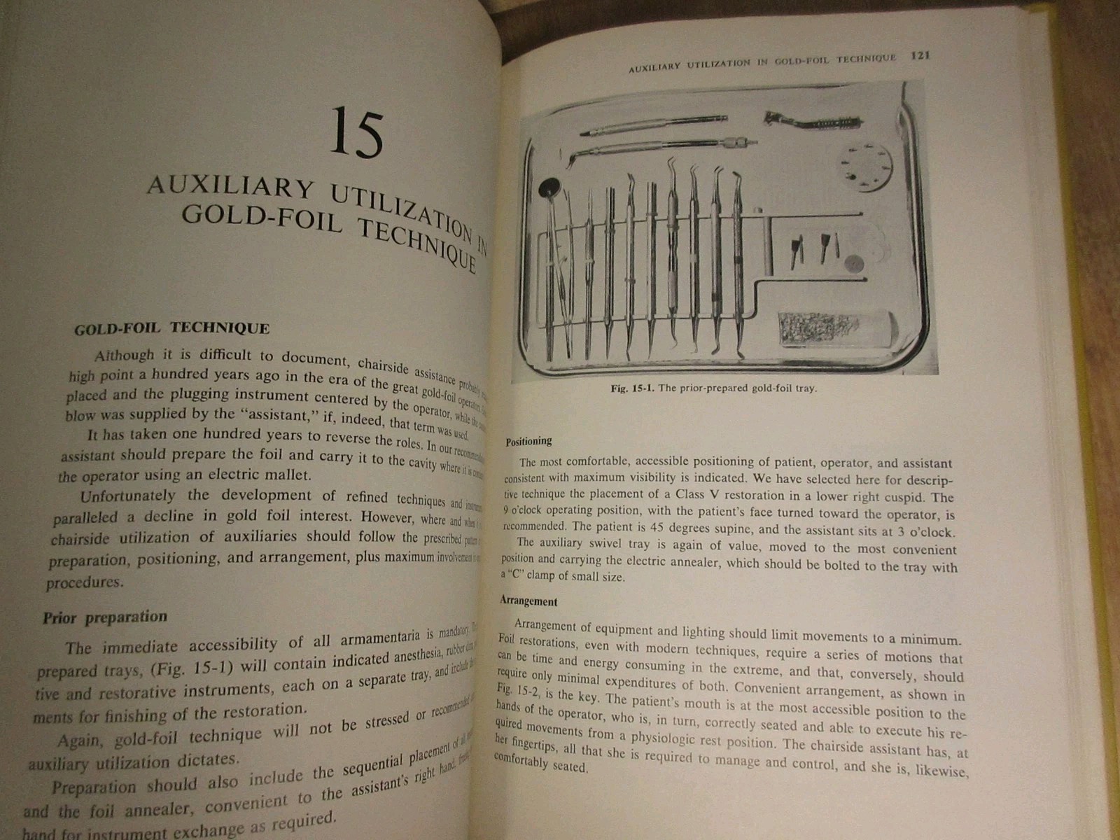 Four-Handed Dentistry for Dentists and Assistants 1975 Hardcover Edward Wolfson