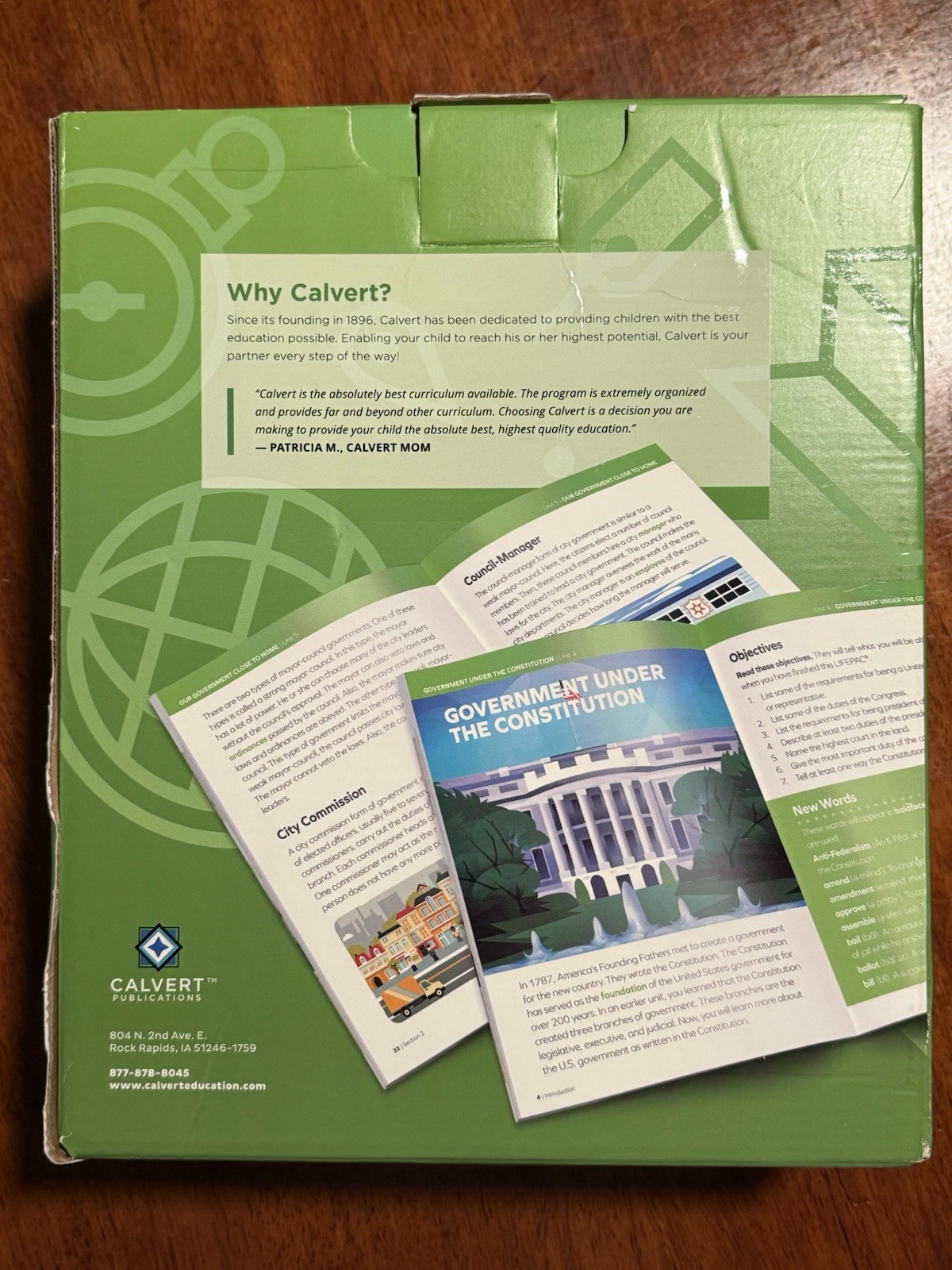 Calvert History & Geography Grade 3 Complete Set Unused New In Box Homeschool