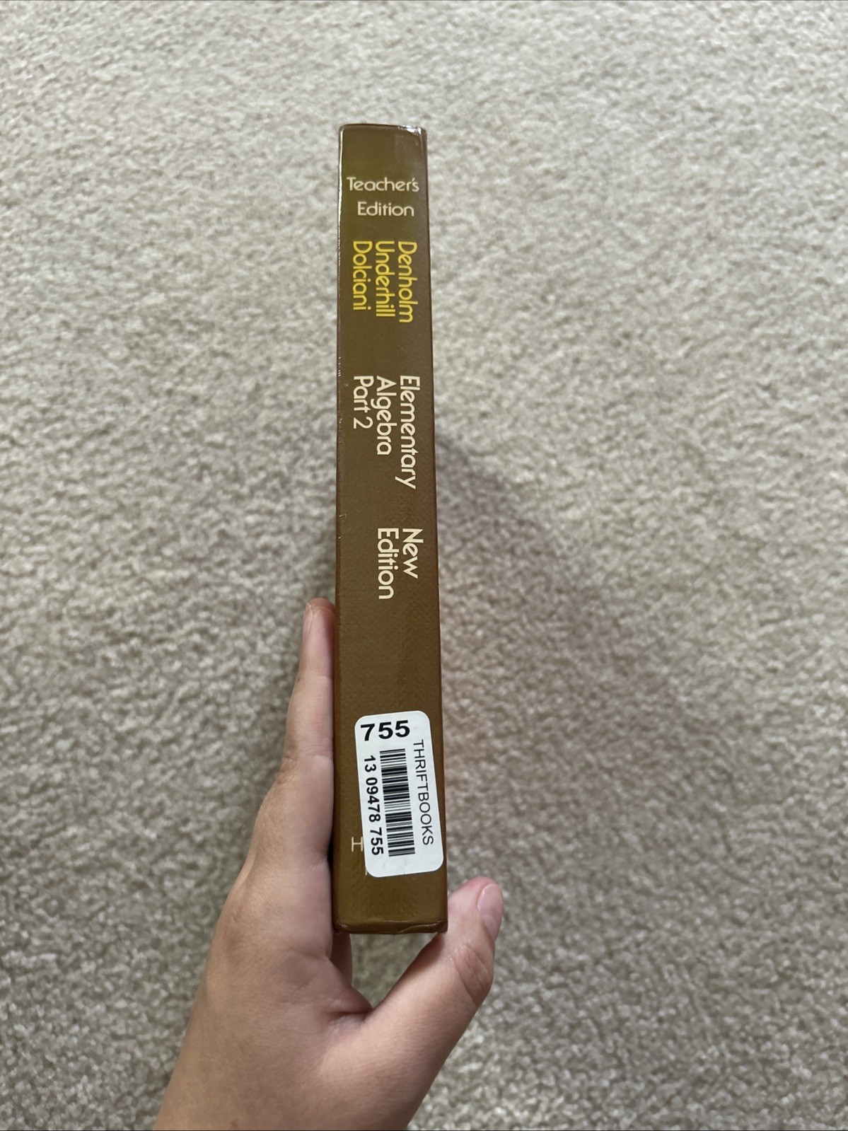 Part 2 Elementary Algebra New Edition Teachers Edition Dolciani