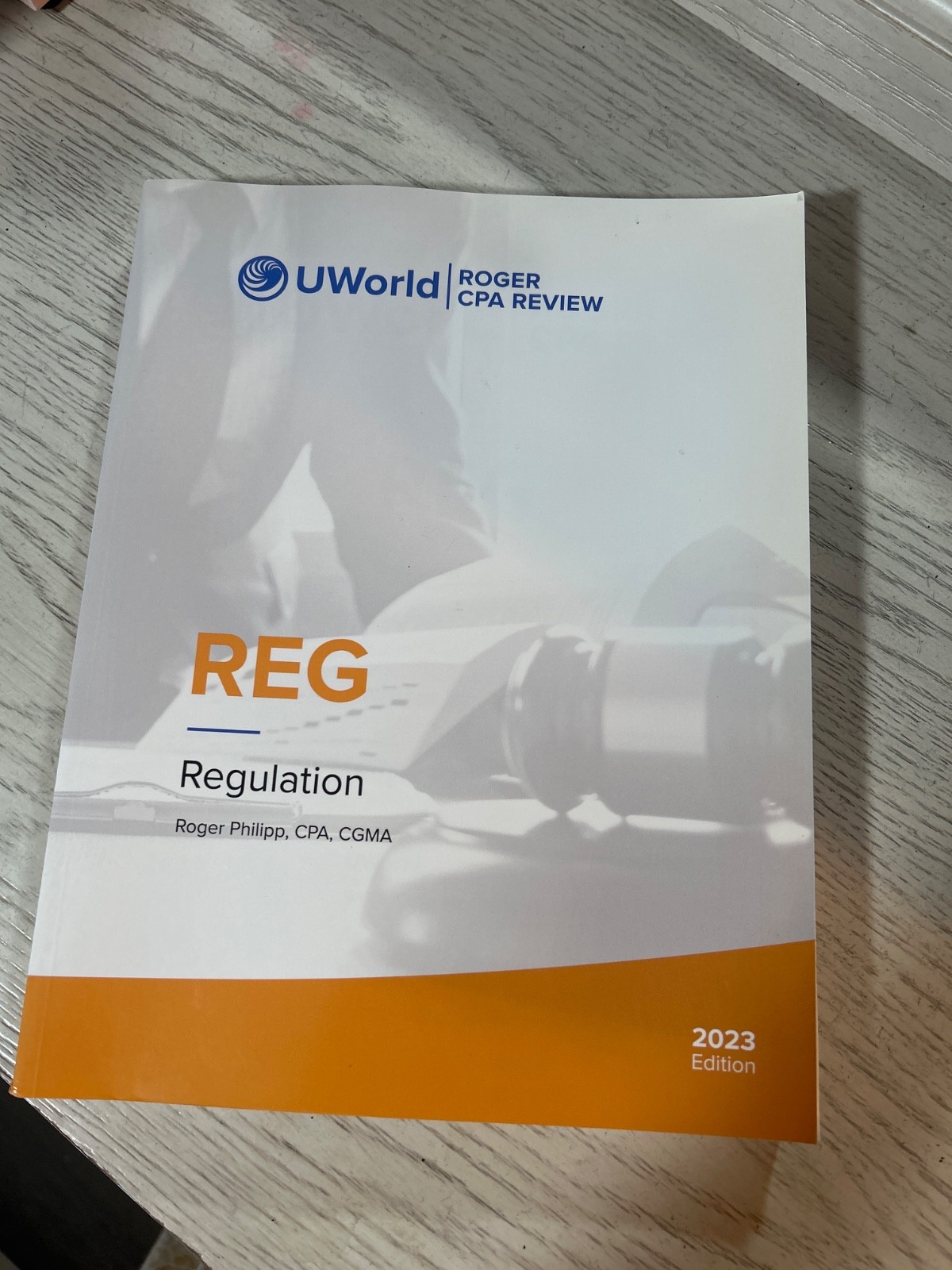 REG 2023 Edition Textbook by UWorld LLC (2022, Trade Paperback)