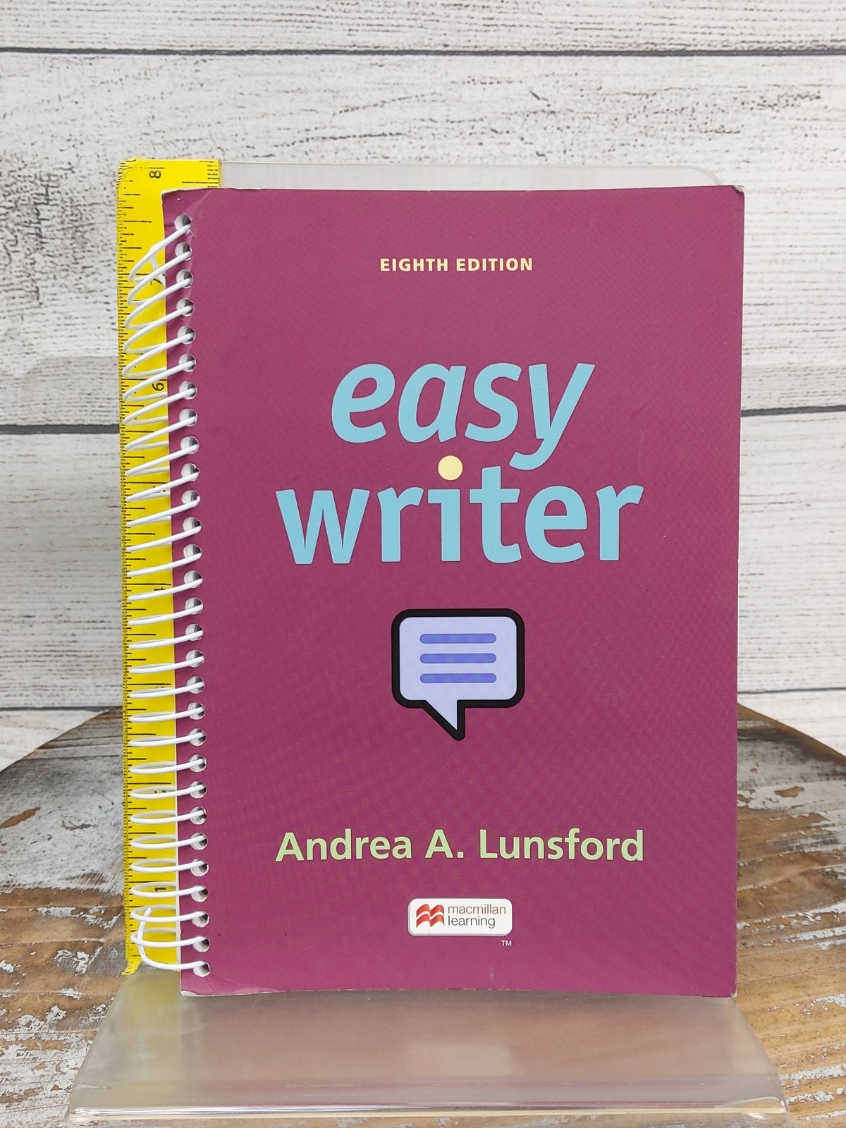 EasyWriter by Andrea Lunsford 2022 Eighth Edition Spiral Bound Softcover