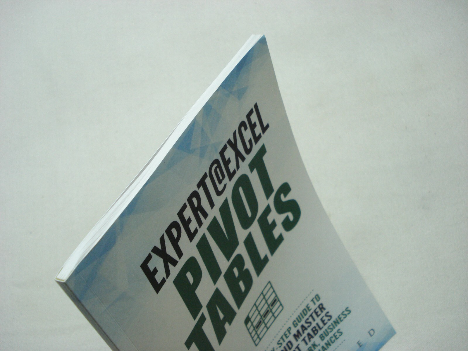 EXPERT @ EXCEL PIVOT TABLES HOW TO BOOKLET BY DANIEL REED (64 PAGES)