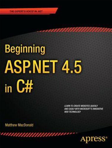 Beginning ASP.NET 4.5 in C# by Matthew MacDonald: New