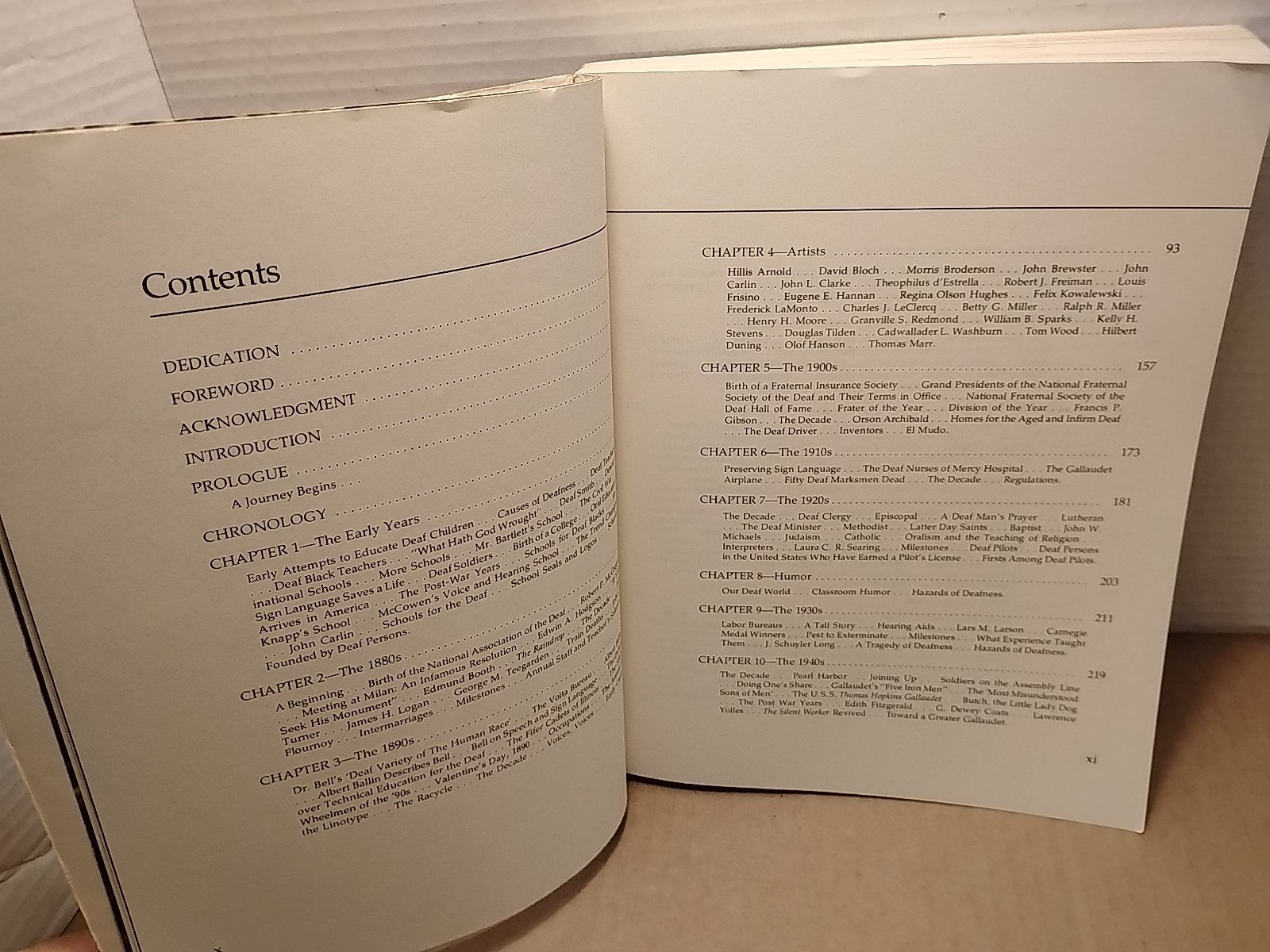 Deaf Heritage : Narrative History of Deaf America by Jack R. Gannon – 1981 – PB