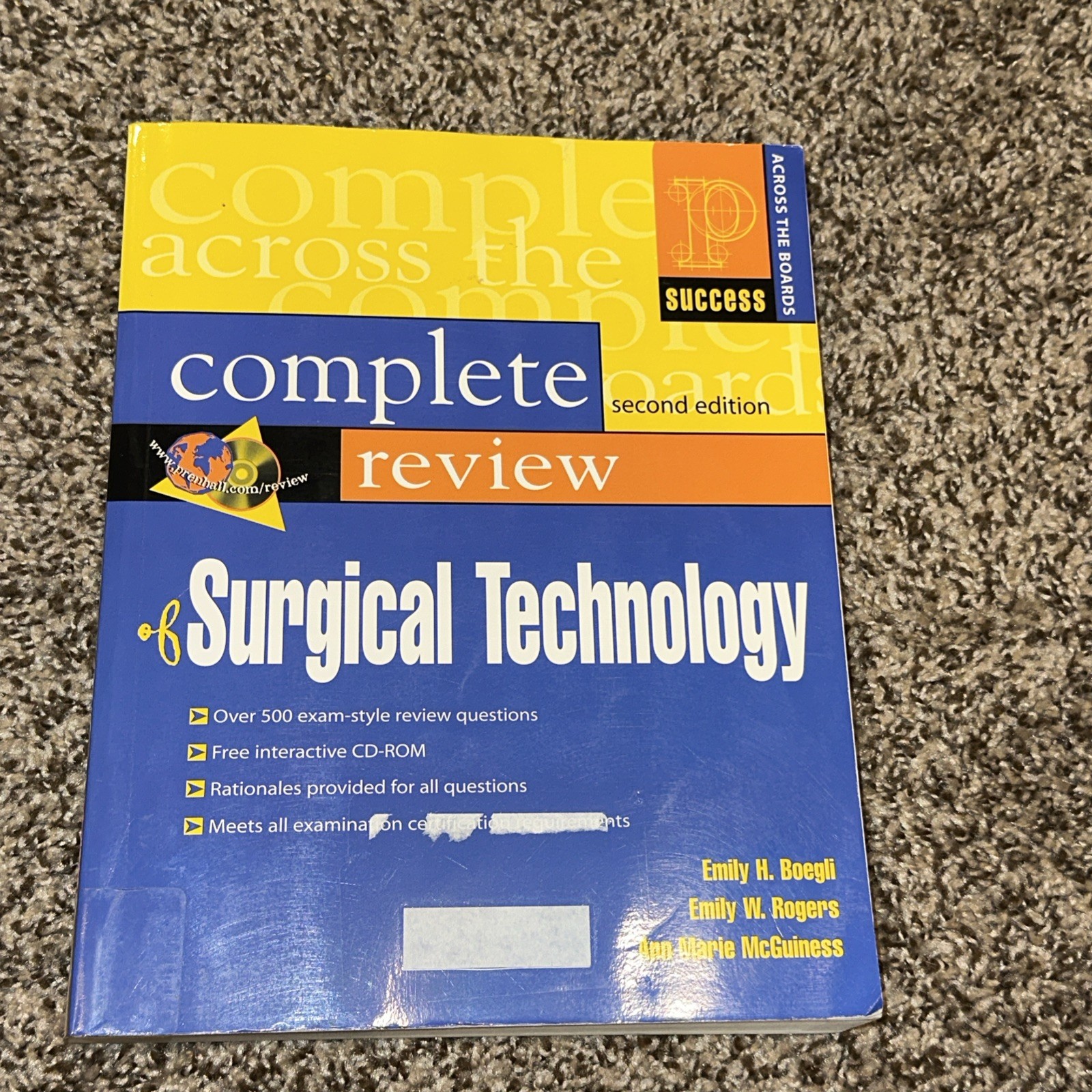 Prentice Hall Success! Complete Review of Surgical Technology