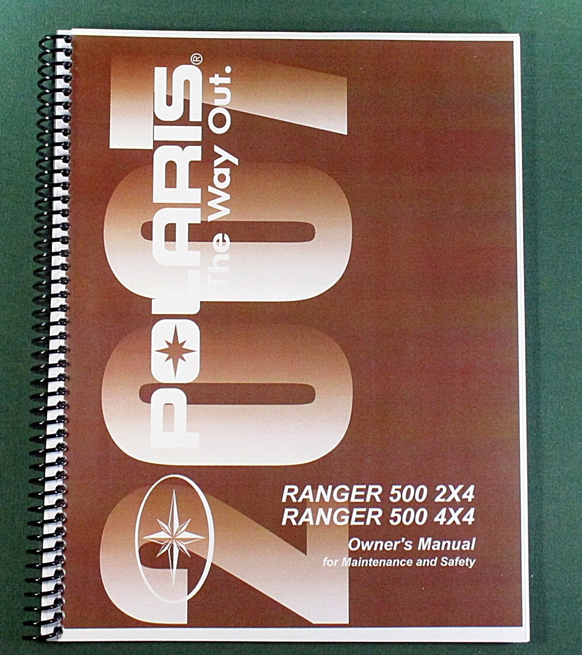 2007 Polaris Ranger 500 2×4 Owner’s Manual: 118 Pages & Protective Covers!