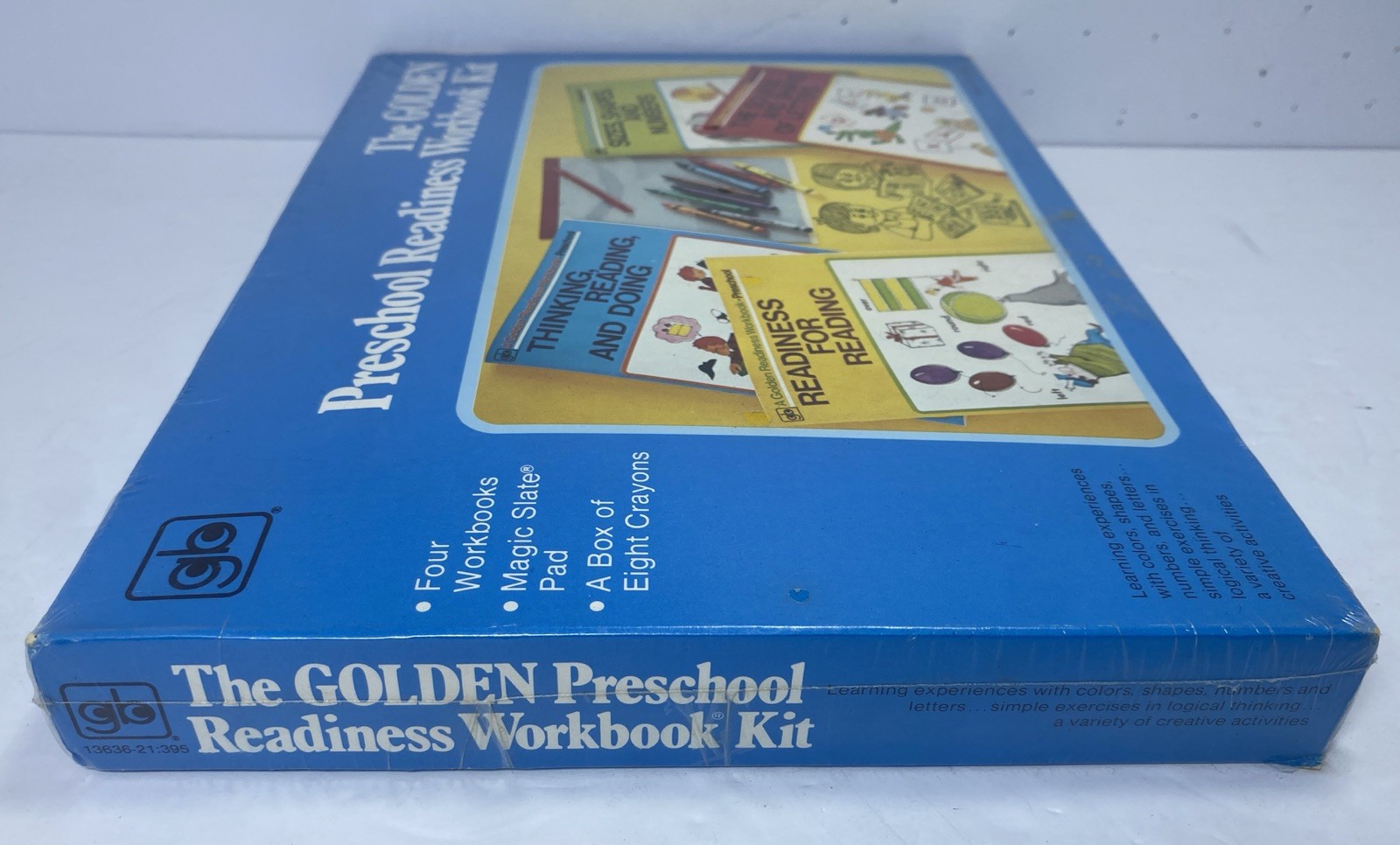 Vintage 1977 Golden Readiness Workbook Preschool Reading Kit SEALED BRAND NEW