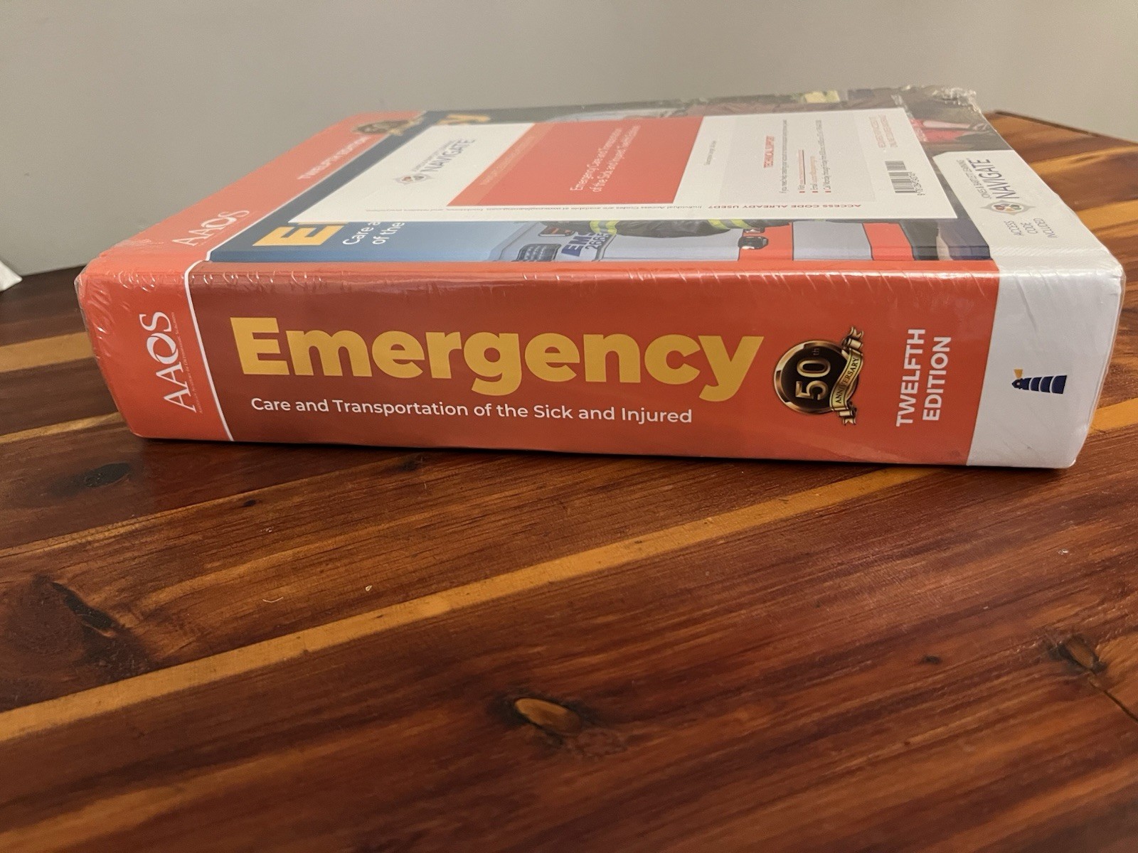 New AAOS Emergency Care Transportation Of Sick Injured 12th Edition Hardcover