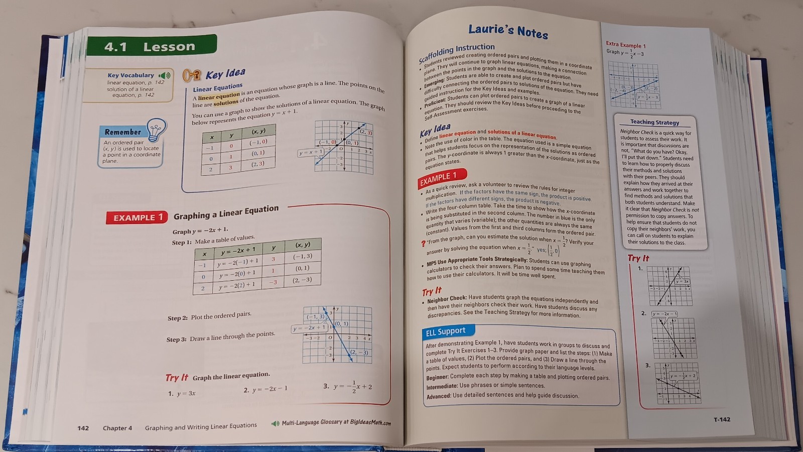 Big Ideas Math: Modeling Real Life Common Core – Grade 8 Teaching Edition