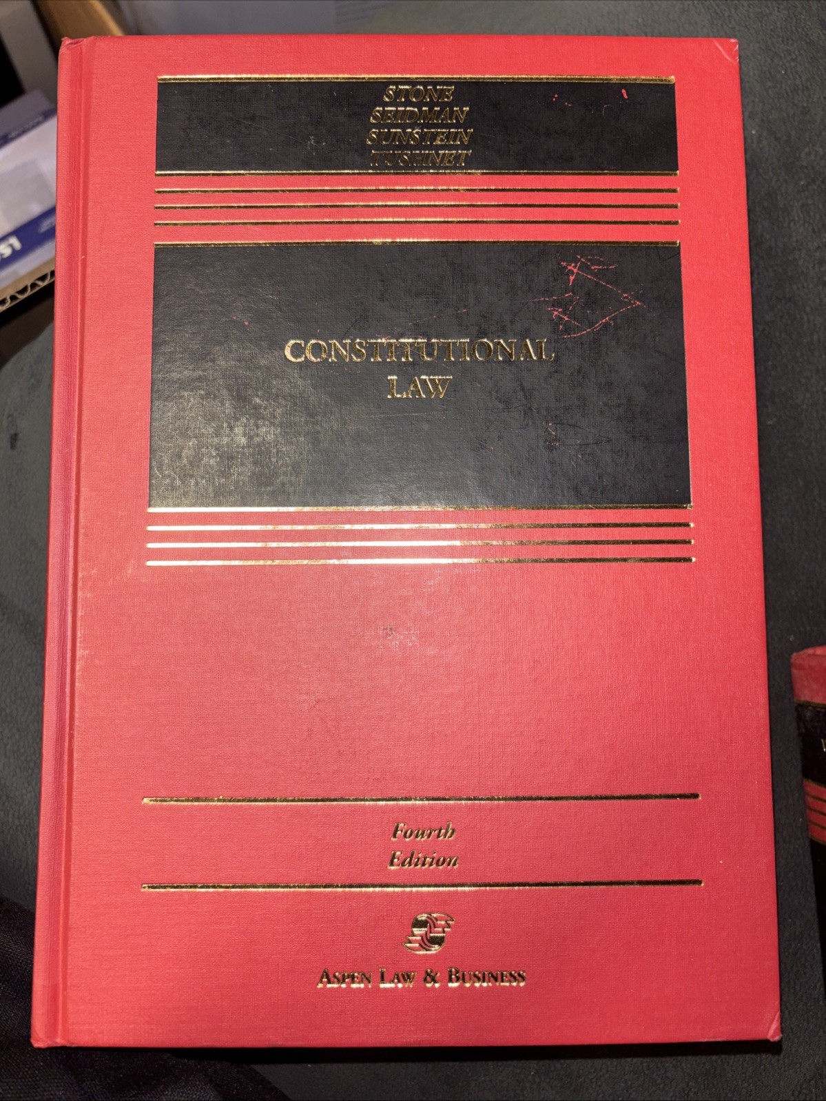 Constitutional Law by Cass R. Sunstein Stone and Louis M. Seidman 4th Edition