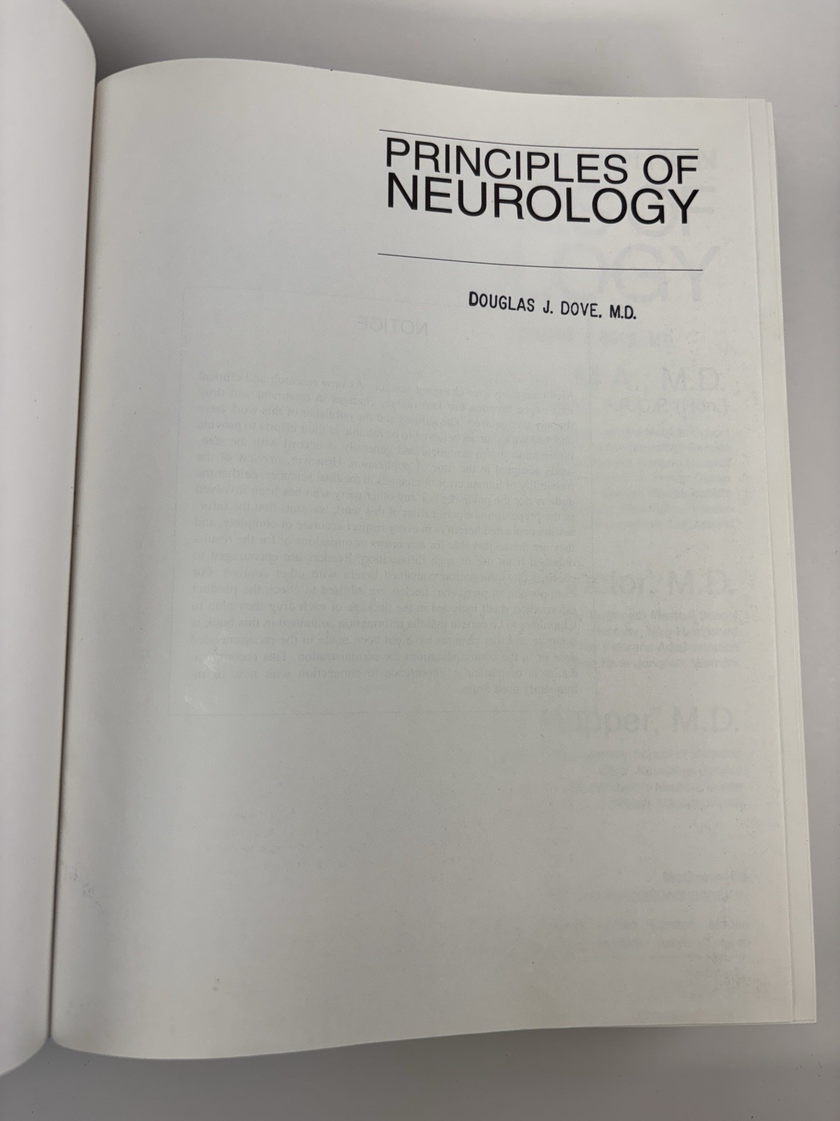 Principles of Neurology 6th Edition – Adams, Victor, Ropper – Hardcover 1997