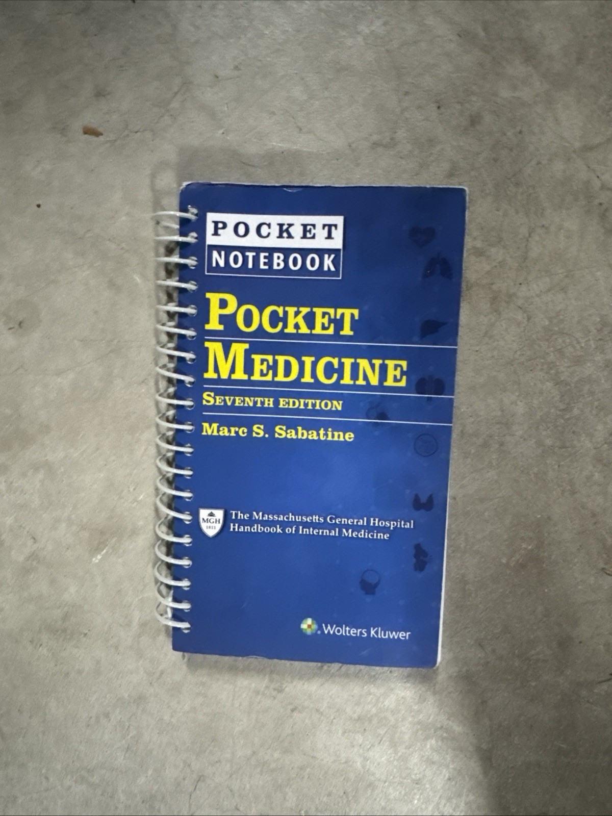 Pocket Medicine by Marc S. Sabatine 7th Edition 2019 Ringbound USED Very Good