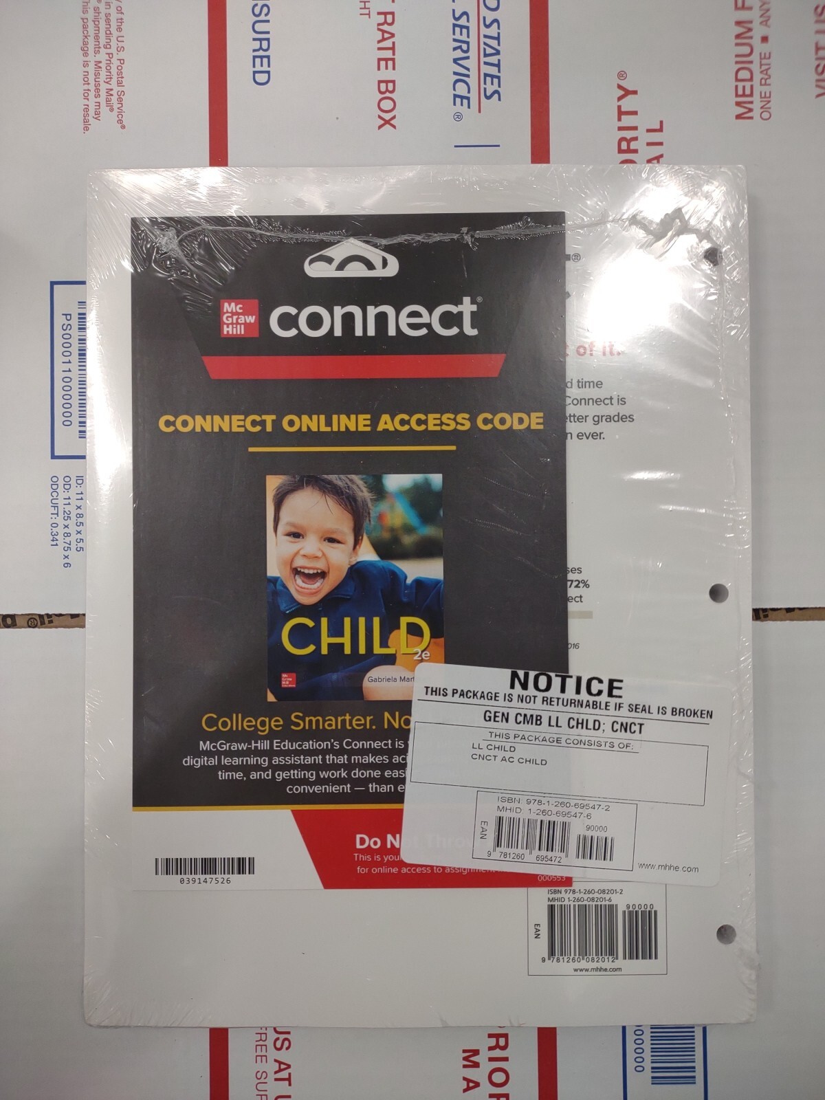 GEN COMBO LOOSELEAF CHILD; CONNECT ACCESS CARD. ISBN- 9781260695472