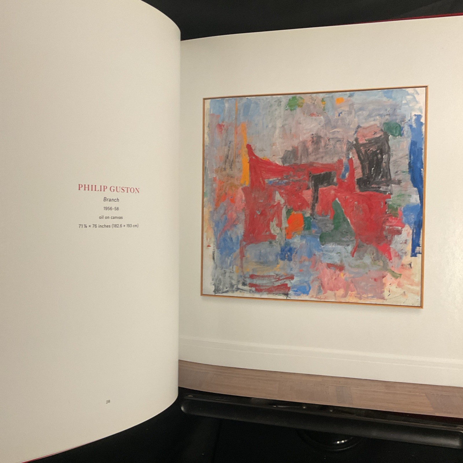 REDS Mnuchin Gallery Art Exhibition Catalog 2018 Suede Hardcover Brilliant Book