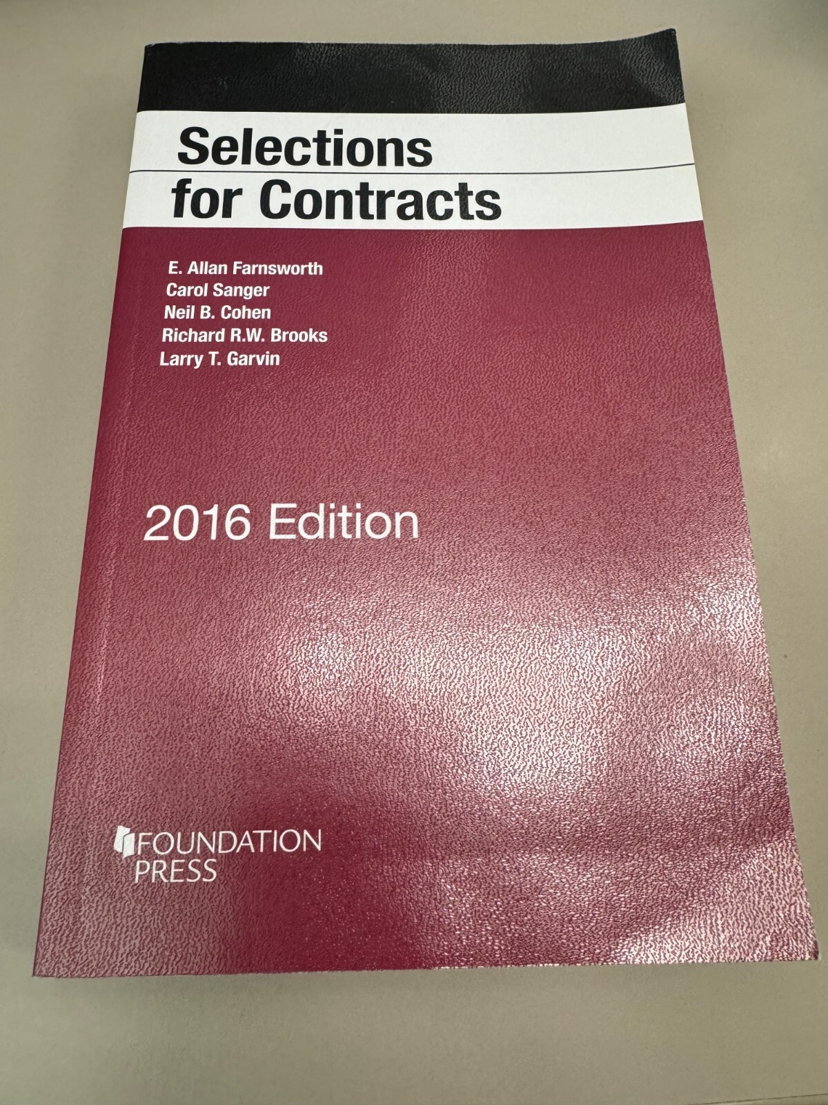 Selections for Contracts 2016 edition