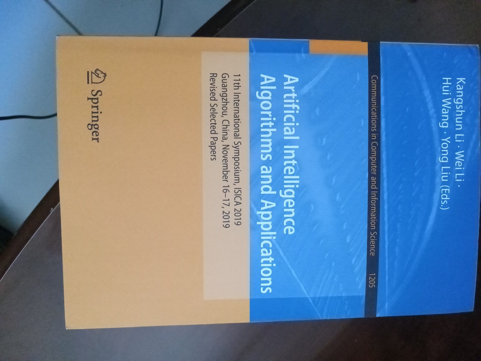 Communications in Computer and Information Science Ser.: Artificial Intelligence