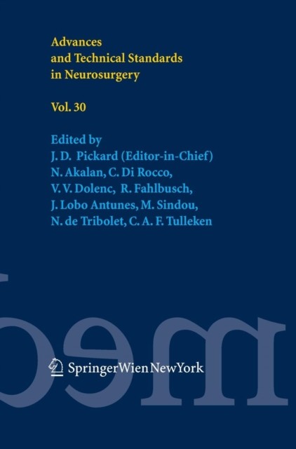 Pickard – Advances and Technical Standards in Neurosurgery Vol. 30 – N – X555z