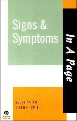 In A Page Signs & Symptoms (In a Page Series) – Paperback By Kahan, Scott – GOOD
