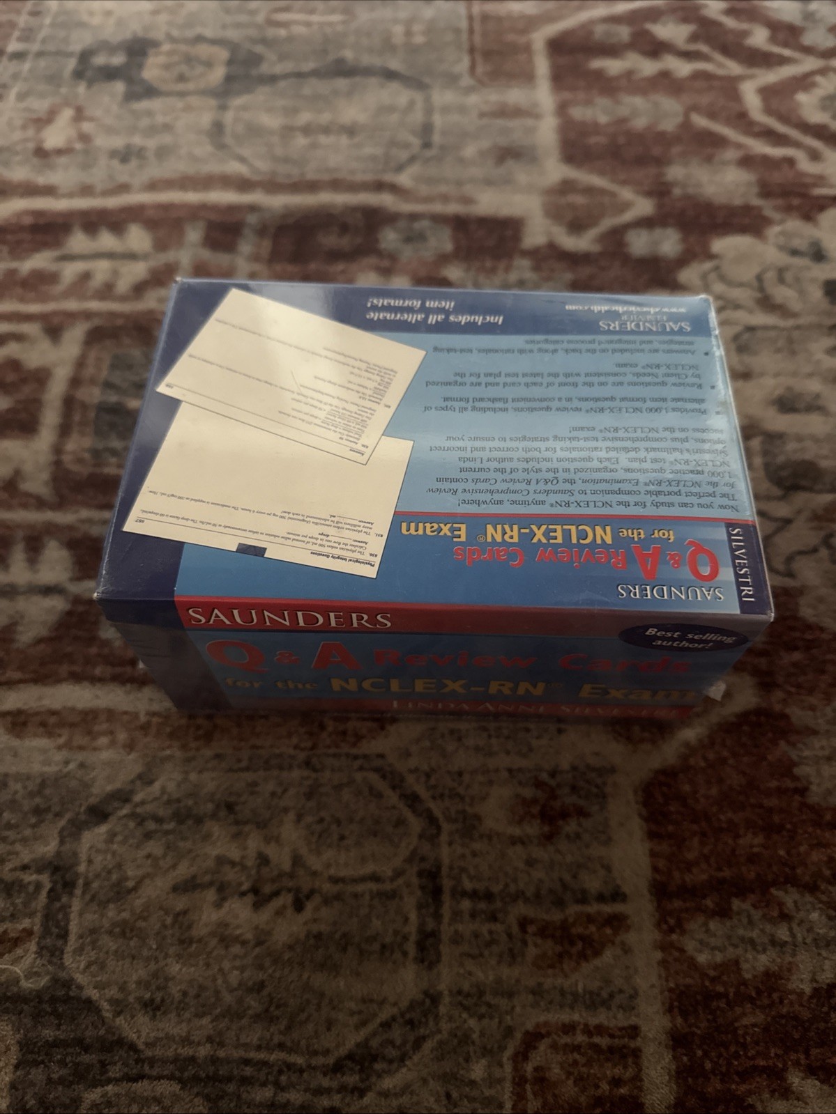 NCLEX-RN Exam by Linda Anne Silvestri and Angela Silvestri (2008, Cards,Flash…