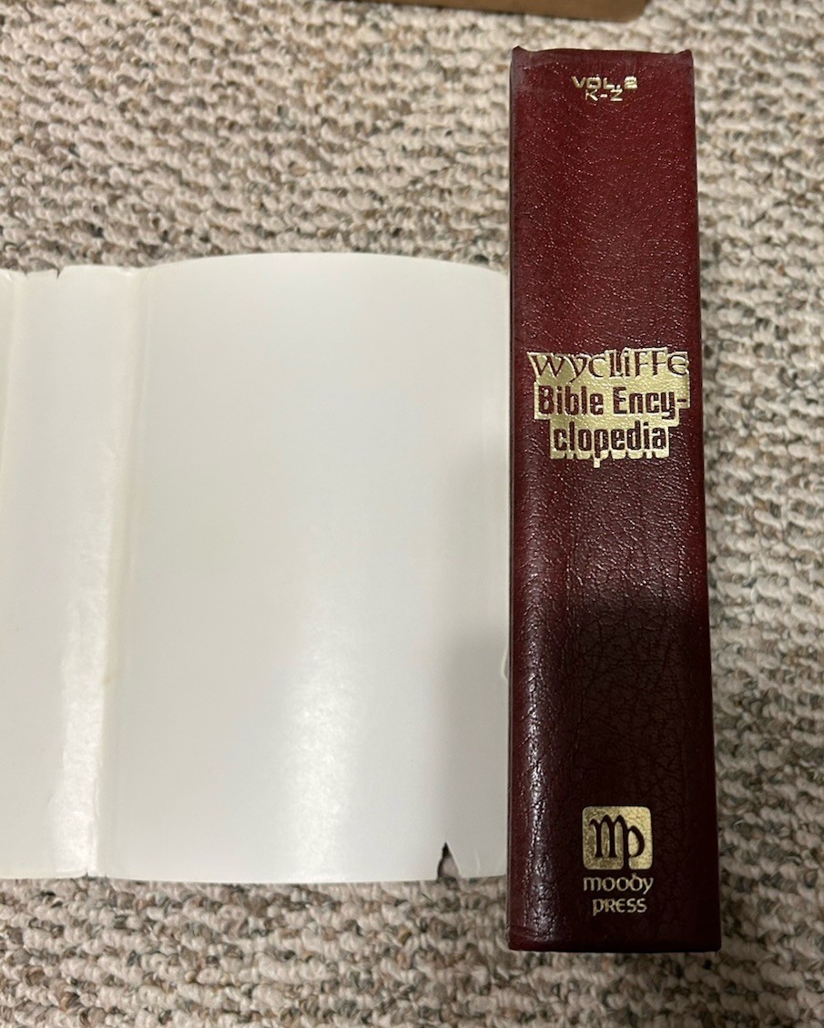 The Wycliffe Bible Encyclopedia Vol 1 & 2 – Hardcover 1976