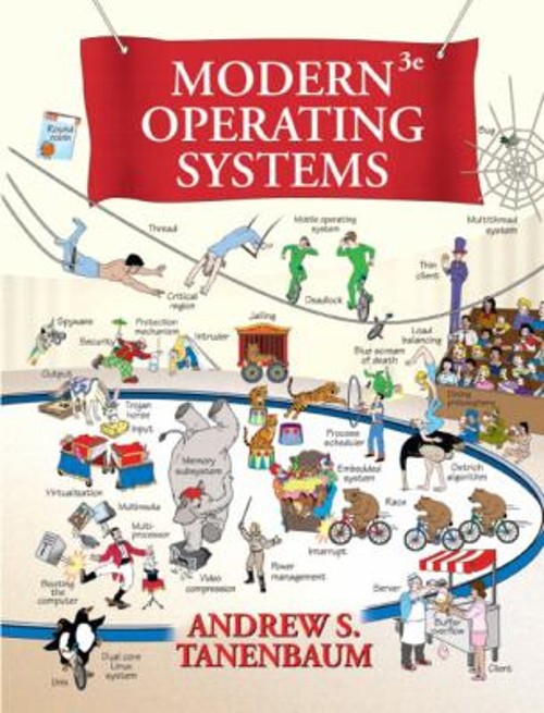 Modern Operating Systems Hardcover Andrew S. Tanenbaum