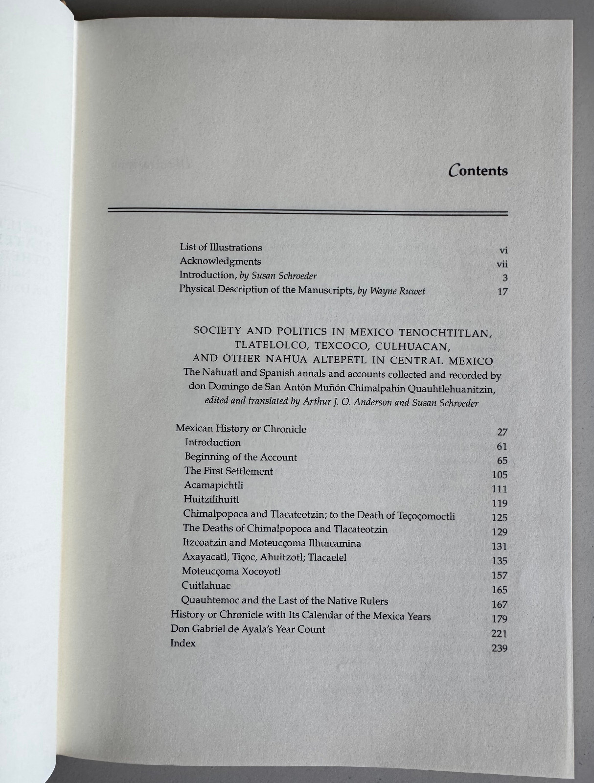 CODEX CHIMALPAHIN – VOLUME 1 -1997- HARDBACK BOOK