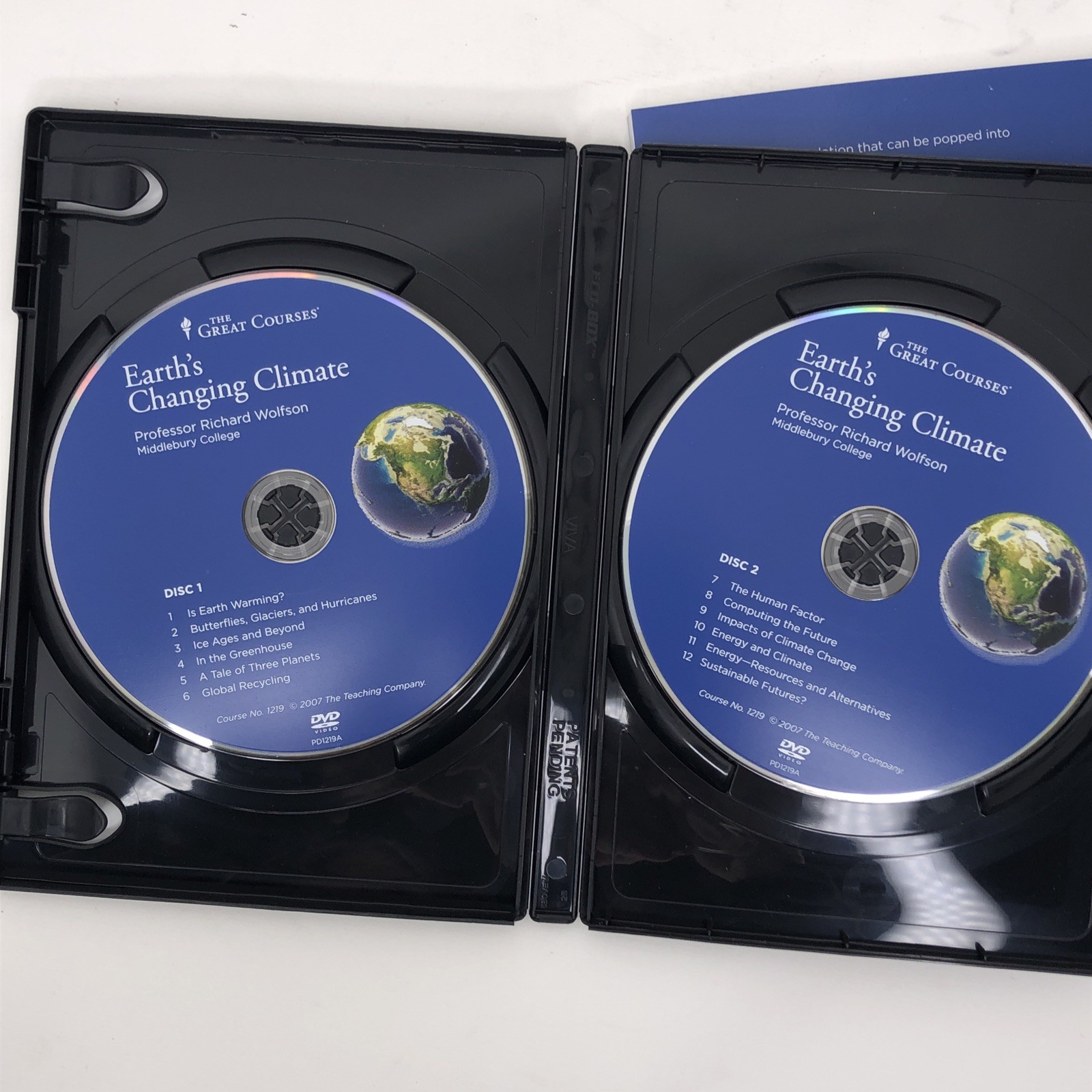 The Great Courses The Origin and Evolution of Earth Earth’s Changing Climate LOT