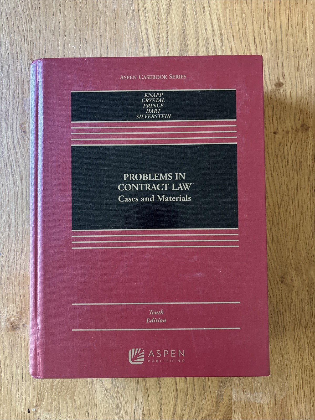 501 Problems In Contract, Law Cases, And Materials 9781543856309 Knapp VERY GOOD