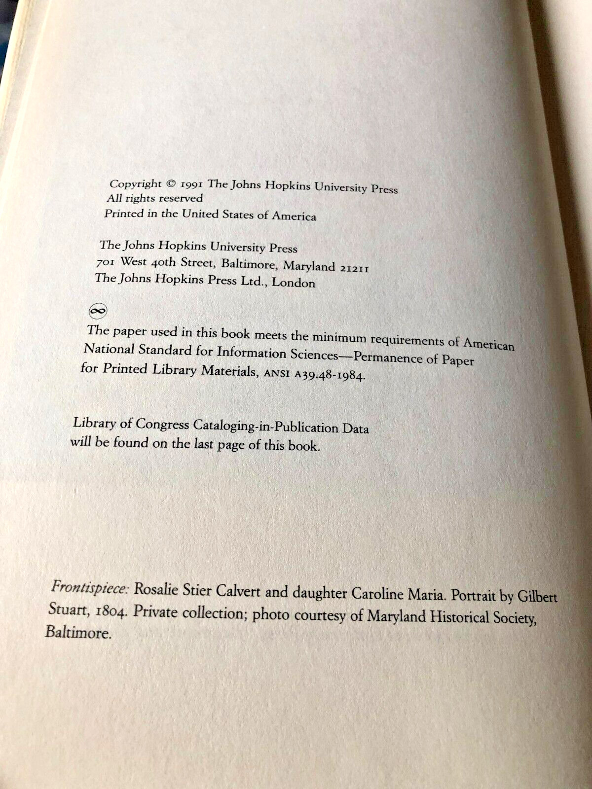 SIGNED! Mistress of Riversdale : Plantation Letters 1795-1821, Rosalie S Calvert