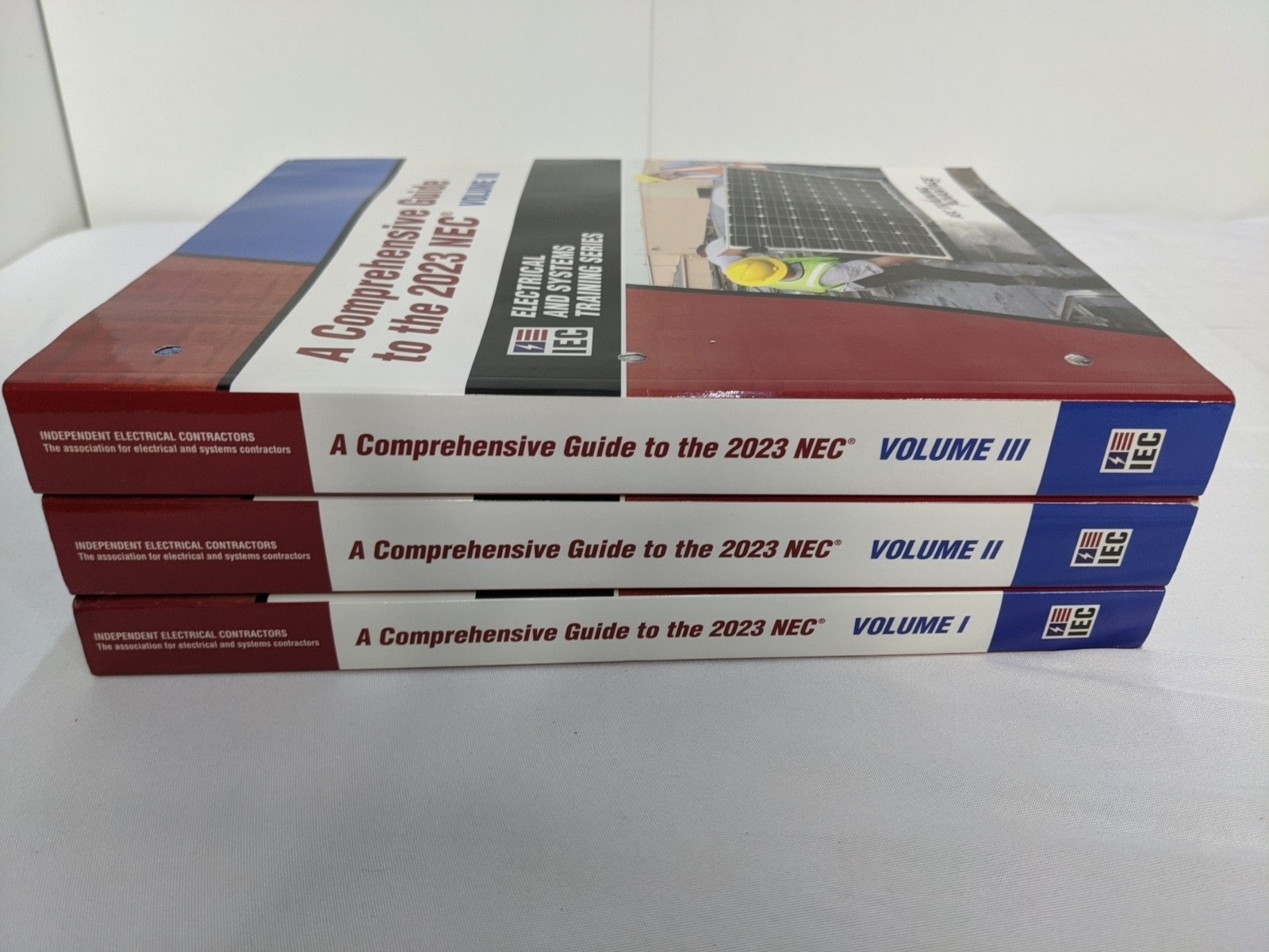 lot/set of 3: V. 1-3 IEC A Comprehensive Guide to the 2023 NEC series