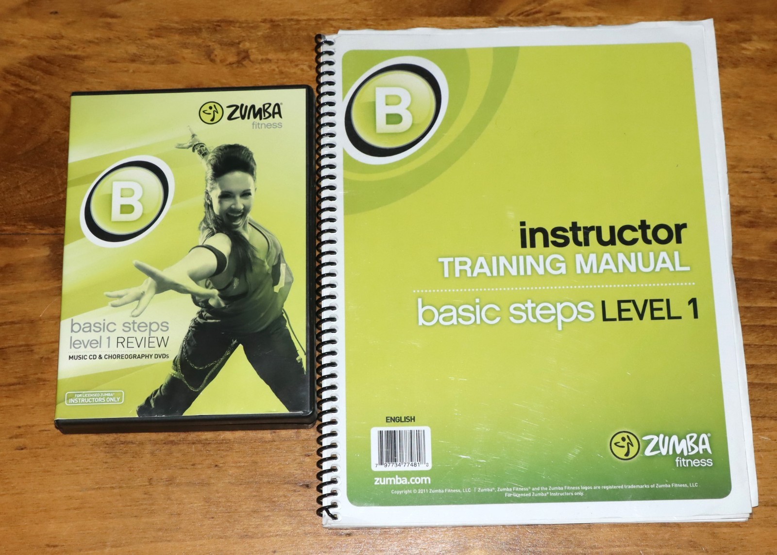 Various Titles – Zumba Instructor Training Manual, DVD & CD