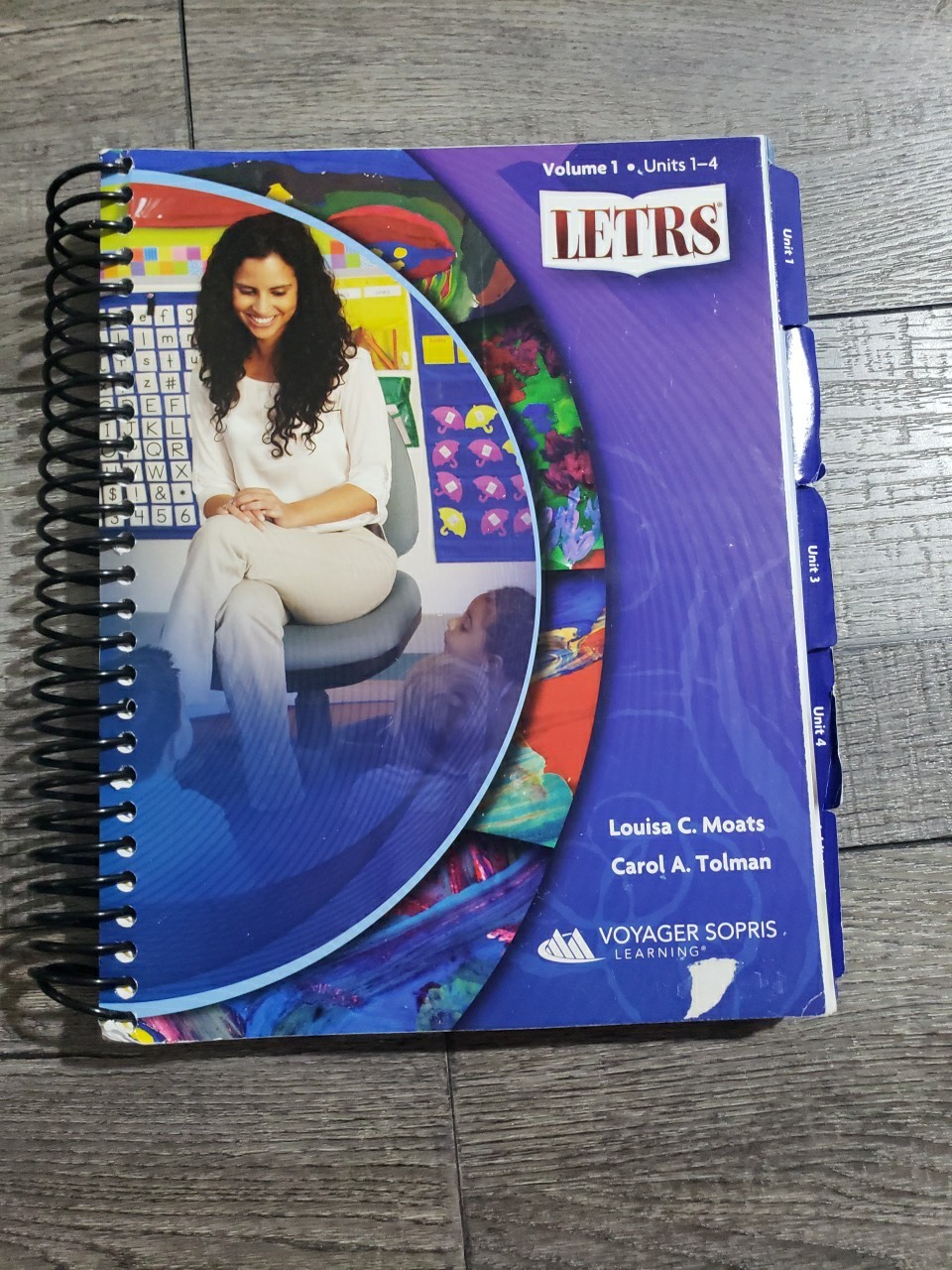 LETRS VOLUME 1:UNITS 1-4 ( Pages Clean, No Marks, Wears To Cover)