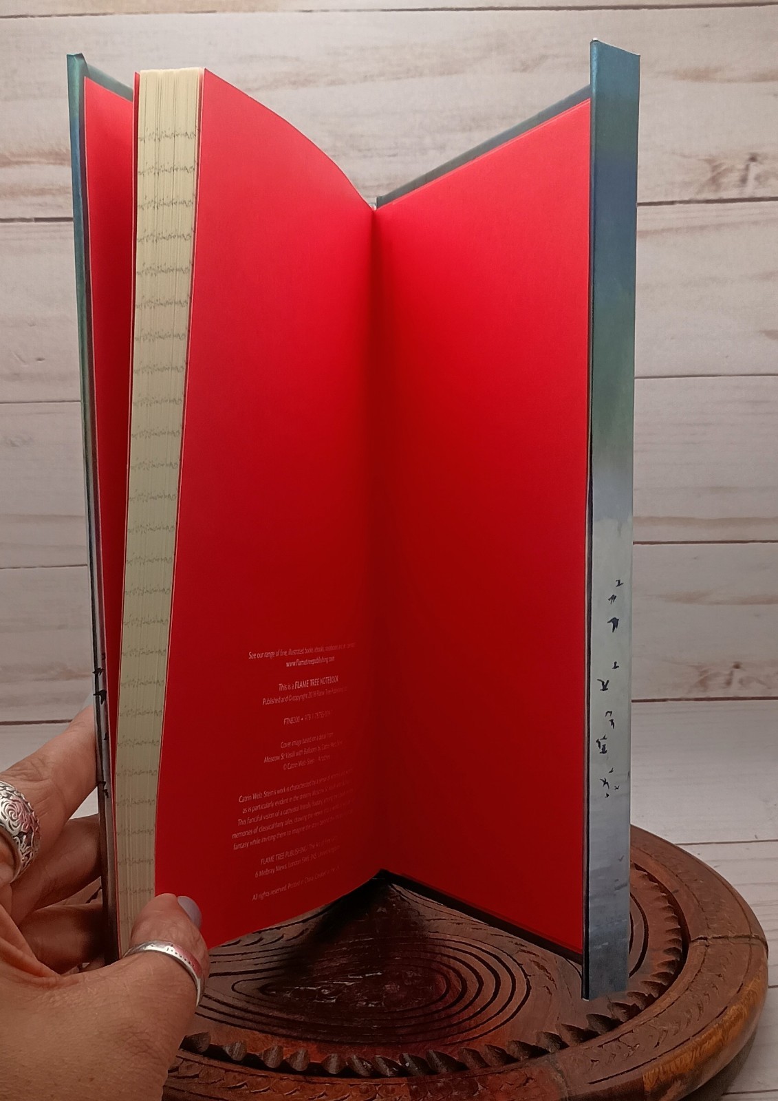 Flame Tree Notebook. Moscow St Vasilli With Balloons 2018 Blank Foiled Journal