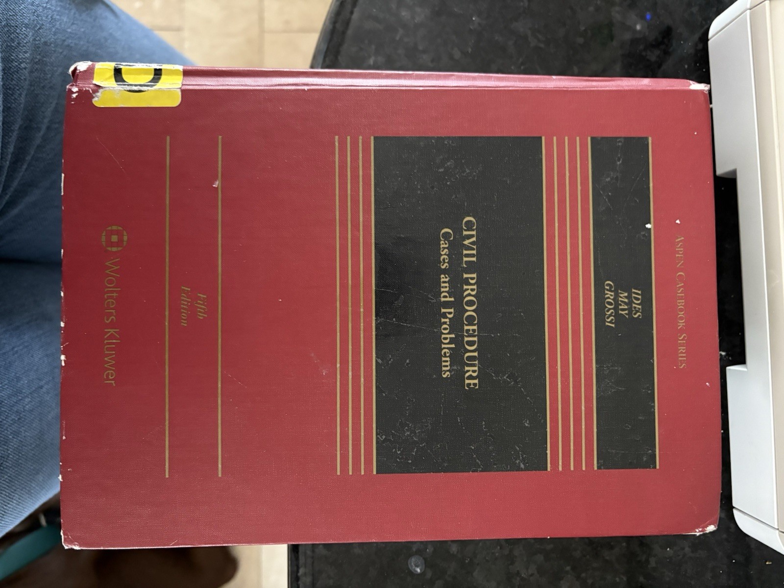 Civil Procedure: Cases And Problems — Ides, May, & Grossi — Fifth Edition
